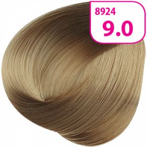 Стойкая СС крем-краска для волос KRASA с маслом амлы и аргинином тон 9.0 Очень светлый блондин