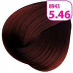 Стойкая СС крем-краска для волос KRASA с маслом амлы и аргинином тон 5.46 Светлый каштан медно-красный