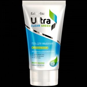 Гель для умывания для жирной и проблемной кожи серии Ultra Clean Ultra Green