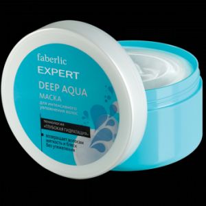 Маска для интенсивного увлажнения волос DEEP AQUA серии Expert